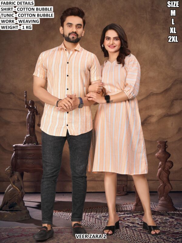 Festive Wear Cotton Bubble Couple Collection