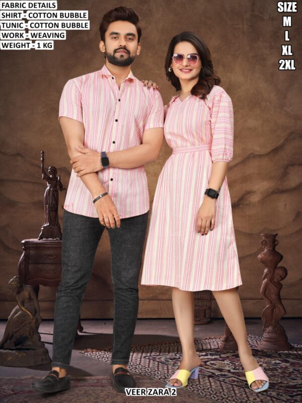 Festive Wear Cotton Bubble Couple Collection