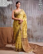 Modal Cotton Weaving Saree With Blouse