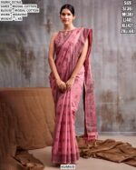 Modal Cotton Weaving Saree With Blouse