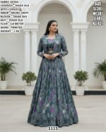 Elegant Tasar Silk Koti Style Lehenga