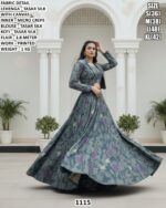 Elegant Tasar Silk Koti Style Lehenga