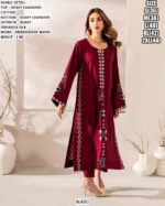 Heavy Chanderi Cotton Top Bottom Set