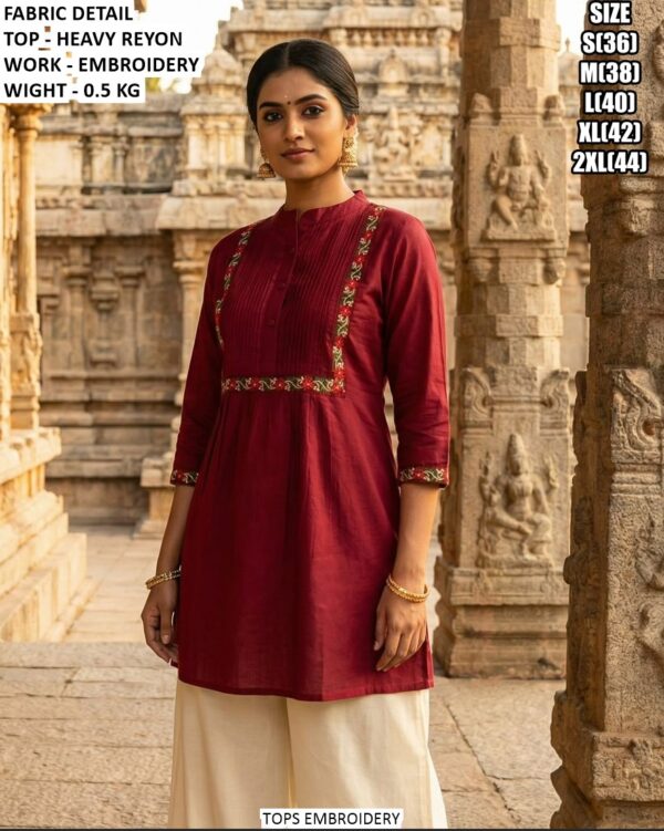 Trendy Heavy Rayon Top Collection
