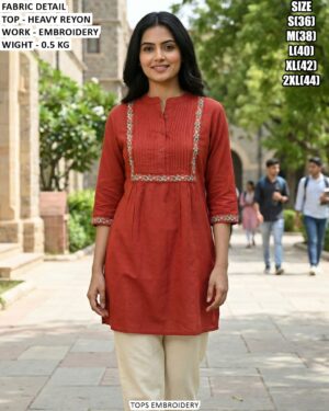 Trendy Heavy Rayon Top Collection
