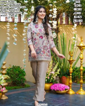 Designer Coding Embroidery Suit For Women