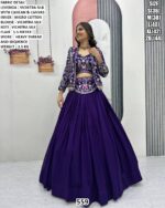 Grand Flair Lehenga Choli With Cancan And Canvas