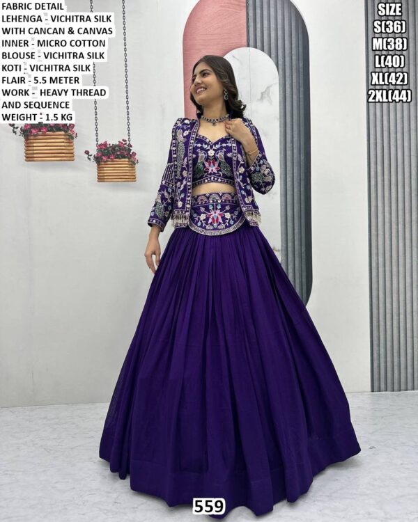 Grand Flair Lehenga Choli With Cancan And Canvas