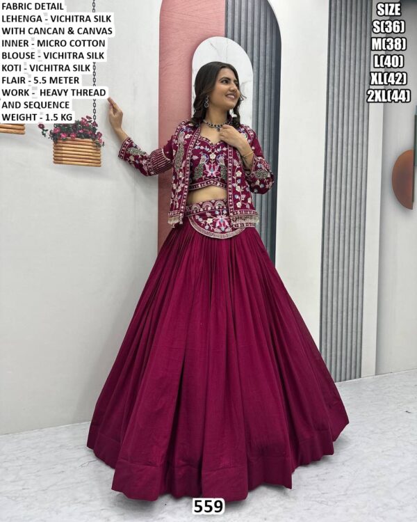 Grand Flair Lehenga Choli With Cancan And Canvas
