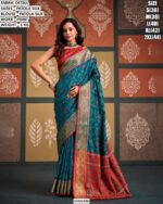 Elegant Printed Patola Silk Saree For Women