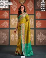 Elegant Printed Patola Silk Saree For Women