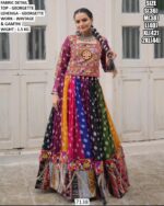 Navratri Special Vintage Gamthi Lehenga