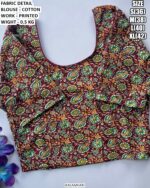 Casual And Festive Wear Printed Blouse