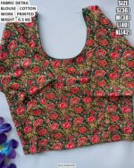 Casual And Festive Wear Printed Blouse