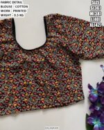 Casual And Festive Wear Printed Blouse