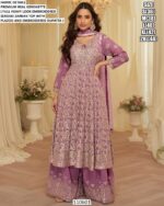 Wedding Wear Heavy Embroidered Palazzo Suit