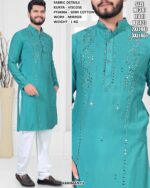 Premium Viscose Kurta With Semi Cotton Pajama