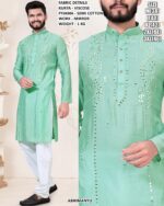 Premium Viscose Kurta With Semi Cotton Pajama