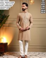 Armani Lachko Embroidery Kurta Pajama Set