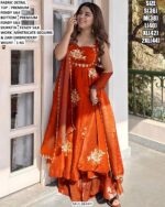 Party Wear Embroidered Silk Suit Set