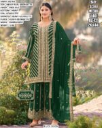 Elegant Occasion Wear Top Bottom Set