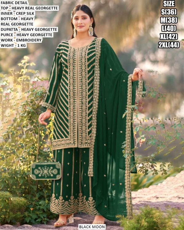 Elegant Occasion Wear Top Bottom Set