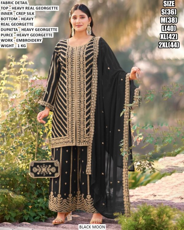 Elegant Occasion Wear Top Bottom Set