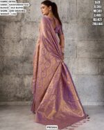 Kanjivaram Silk Zari Weaving Saree