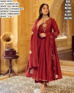 Chanderi Silk Embroidered Suit Set