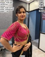 Pure Soft Italian Silk Handwork Padded Blouse
