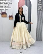 Designer Embroidery Work Lehenga Set