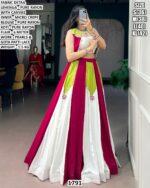Pure Rayon Pearls Work Lehenga Set