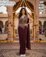 Beautiful Occasion Wear Saree With Blouse