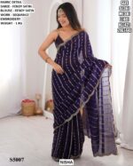 Graceful Sequence Work Saree For Women