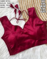 Trendy Pure Silk Designer Blouse