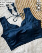 Trendy Pure Silk Designer Blouse