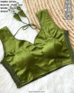 Trendy Pure Silk Designer Blouse