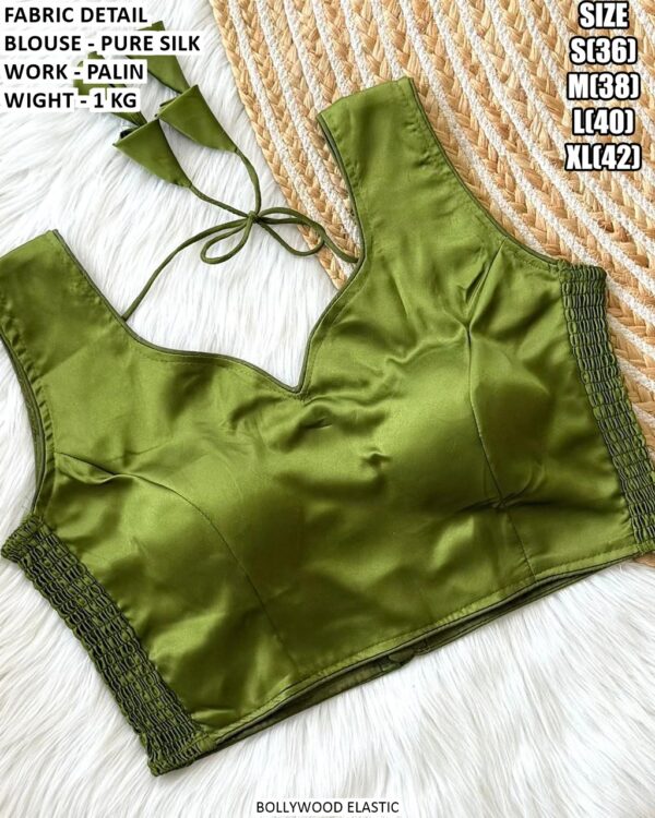 Trendy Pure Silk Designer Blouse