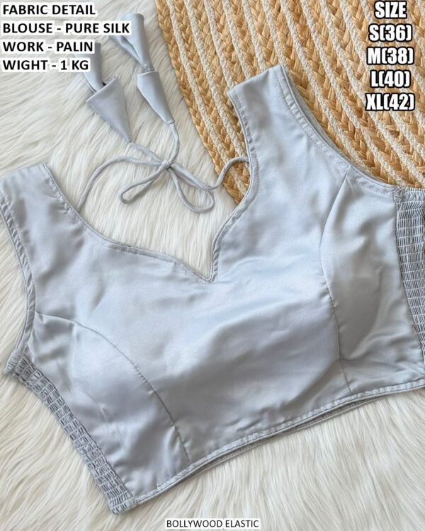 Trendy Pure Silk Designer Blouse