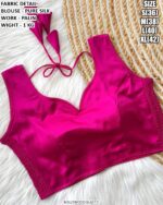 Trendy Pure Silk Designer Blouse