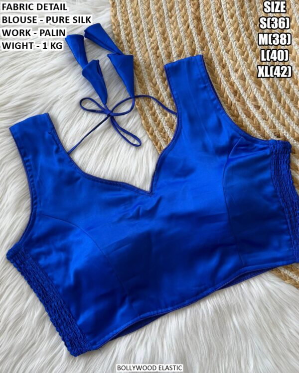 Trendy Pure Silk Designer Blouse