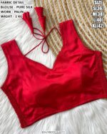 Trendy Pure Silk Designer Blouse