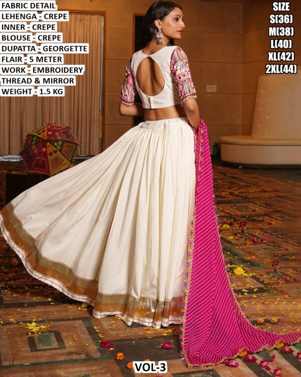 Trendy Designer Lehenga With Thread Work