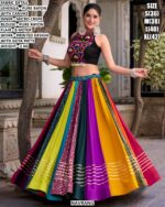 Pure Rayon Lehenga Set With Printed Design