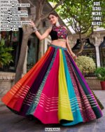 Pure Rayon Lehenga Set With Printed Design