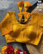 Khatan Banarsi Silver Jari Blouse