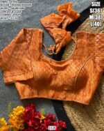 Khatan Banarsi Silver Jari Blouse
