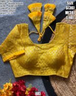 Khatan Banarsi Silver Jari Blouse