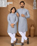 Matching Traditional Kurta Pyjama Collection