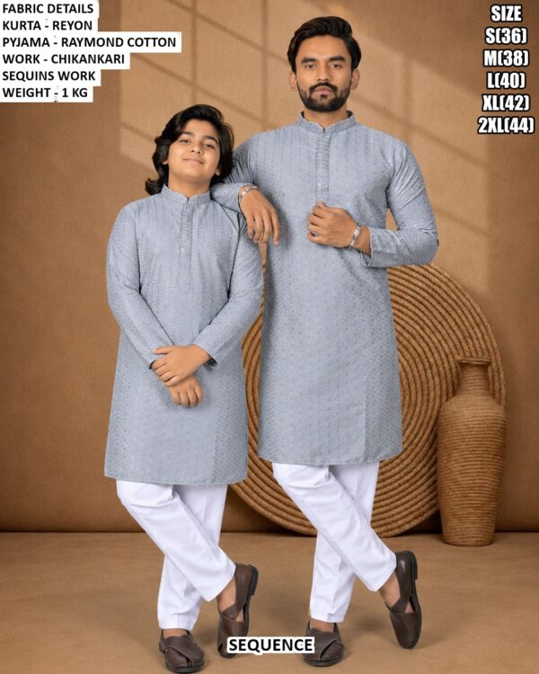 Matching Traditional Kurta Pyjama Collection